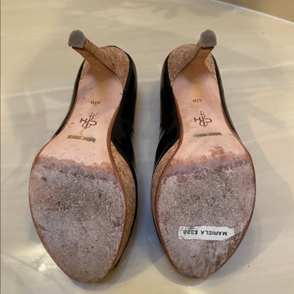 cole haan mariela peep toe platform pumps - Picture 4 of 6